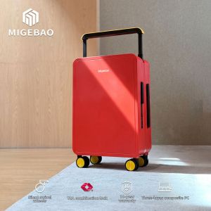 MIGEBAO | Wide Pull-Rod Carry-on Suitcase 20 inch