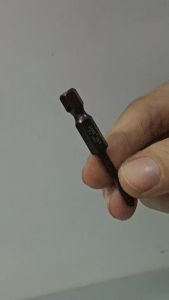 (1 vỉ) Mũi bắn vít 3axe 1 đầu lục giác dài 6p5  màu nâu (S2 - PH1)