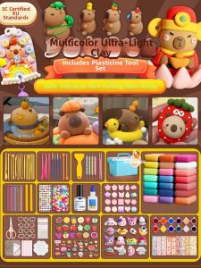 Lightweight Safe Kids Clay Various Colors