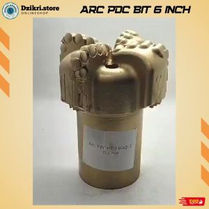 ARC PDC BIT 4 BLADES 153 MM MATA BOR UNTUK BATUAN KERAS MATA BOR UNTUK EKSPLORASI DAN PENGEBORAN AIR TANAH