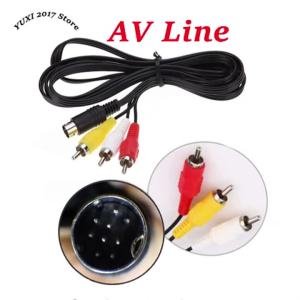 1PC 9-pin Or 10 Pin AV Cable Genesis MD 2/3 AV Cable SEGA MD2/3 AV Cable MD2 Audio And Video