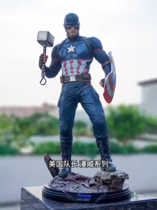 Bộ mô hình siêu anh hùng hành động: Người nhện người sắt chiến binh báo đen thần sấm người dơi