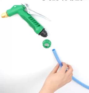 ชุดสายยางรดน้ำ สายยาง  สายยางสีฟ้ 4หุน6หุน(1/2" 3/4")  10เมตร 20เมตร ชุดล้างรถ รดน้ำต้นไม้ ครบเช็ท หัวฉีดแรงดัน