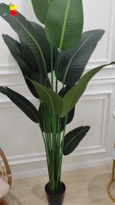 Taman Hias Pohon Pisang Artificiial Jumbo Elegan 120/160/180cm untuk Dekorasi Rumah