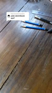Buku Sketsa / Sketchbook A5 Brown / Sketch Book Paper Buku Catatan