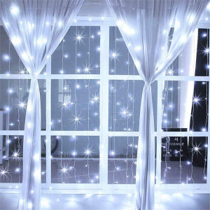 6M LED Garland Fairy Light 8 Mode USB Curtain Light Holiday Home Decoration Garden Light String Outdoor Wedding Christmas Party
