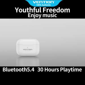 Vention Bluetooth 5.4 Earphone TWS Wireless Bluetooth Earbuds Smart Noise Canceling Sport Gaming Sweatproof With Mic Touch Control HiFi Stereo True Wireless Headphones