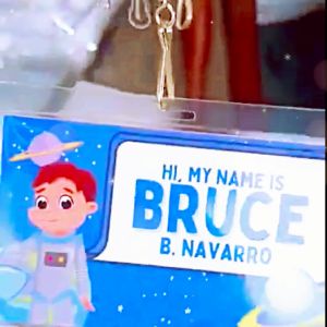 Customized LAMINATED School Name Tag for kids and Student personalized nametag FREE LACE