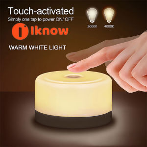 Touch Switch Night Light Dimming Lamp Portable Rechargeable LED Pat Light Bedside Lamps For Children Kid Baby Breastfeeding At Night