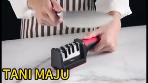 TM / 4IN 1 Knife Sharpener 4 Stage Sharpening Knives Tungsten Steel 304 Stainless Steel Grinding Tool / PISAU ASAH / 283