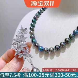 18K Gold Plated Pearl Necklace Clasp DIY Jewelry Accessories Sweater Pendant Buckle Head Pin Brooch Style Alloy Fashion Jewelry