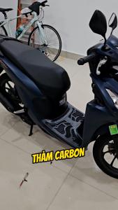 Thảm Để Chân Xe Vision 2023 (Dùng chung Vision 2021 2022) - Cao Su Dày Indo - Lót Sàn Lót Chân Gác Chân Trước Cao Su Xe Máy