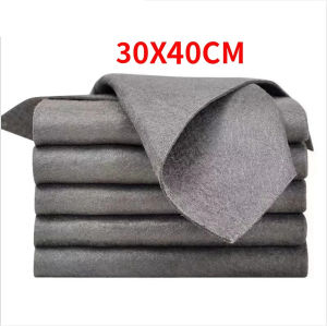 Professional Glass Cleaning Cloth Lint-Free Window Wipes for Kitchen/Vehicle (Washable & Durable)