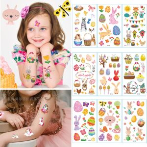 Childrens Tattoo Stickers Girls Boys Watermark Print Sticker Safety Water Sticker Arm Face Waterproof Cartoon Watermark Stickers