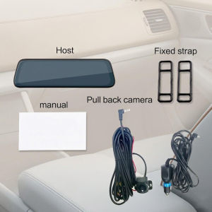 4K WiFi Touch Screen Car DVR Front Rear Dual Camera Dash Cam 24H Parking Monitor Loop Recording G Sensor Wide Angle