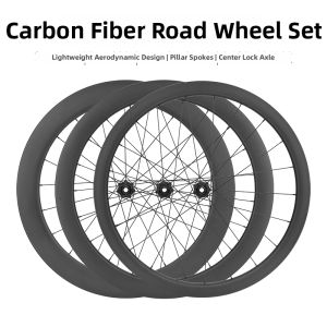 MEROCA | Bộ Lốp Phanh Đĩa Thả Nhanh Sợi Carbon 700C