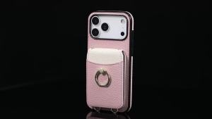 Crossbody Wallet Card Holder Phone Case for Samsung Galaxy S26 Ultra S25 FE S24 S23 S22 S21 S20 Plus Ring Stand Leather Cover