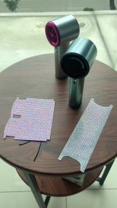 GOOJODOQ Mini Fan Diamond Sticker High-speed Fan Protective Cover Fit for GFS001 Fan (No fan)