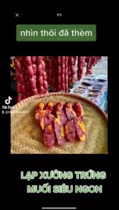 Lạp Xưởng Trứng Muối Hồ Lô Đặc Sản Minh Triết