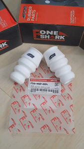 Stopper Damper / Karet Stoper / Penahan Shock Breaker Depan Merk F-One Shark FOS Mobilio / Brio Original