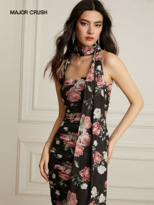 French Design Elegant Slimming Party Dress