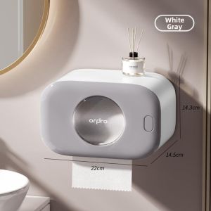 BEAUTISKY | Toilet Paper Box Roll Holder Suction Mounted