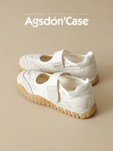 Agsdon l Womens Summer Breathable Mary Jane Shoes with Thick Sole and