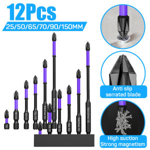6/12PCS Magnetic Batch Head PH2 Cross Screwdriver Set: A Comprehensive Guide