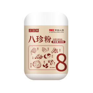 Eight Treasure Powder Nutritious Breakfast Beverage for Stomach Nourishment Coix Seed Lotus Root Fructus Phellodendri Ramulus Pinus Spruce Nutritional Supplement