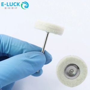 5 Chiếc Bàn Chải Đánh Bóng Nha Khoa - Bàn Chải Đánh Bóng Bằng Len & Bông Dùng Để Đánh Bóng Sứ - Dụng Cụ Làm Sạch Răng