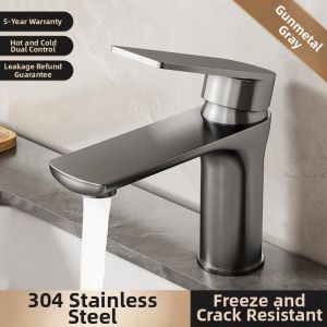 Stainless Steel Hot and Cold Water Faucet