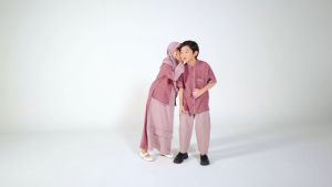 SARIMBIT NIBRAS 2025 ARETA NAVY TERBARU GAMIS DAN KOKO KELUARGA LEBARAN KEKINIAN TERMURAHHH