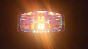 J01S13 RAINBOW LENS JUMBO 320 SPOT LIGHT LED & H7 BULBS LORRY TRUCK AKSESORI