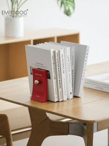 EMITDOOG ชั้นวางหนังสือแบบเรียบง่ายและสร้างสรรค์สำหรับโต๊ะทำงาน ตกแต่งหน้าบ้าน ตกแต่งห้องนั่งเล่น ตกแต่งห้องนักเรียน