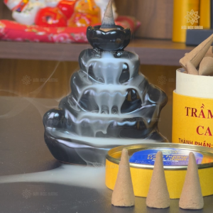 Nhang nụ trầm hương đặc biệt thơm ngọt tự nhiên đốt xông nhà phong thủy làm thơm phòng Sơn Mộc Hương