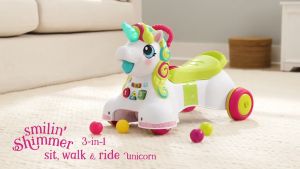 INFANTINO รถหัดเดิน 3 in 1 ยูนิคอน Walk & Ride Unicorn (6m+)
