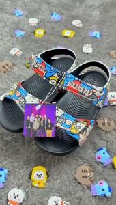 Sandal Anak Laki-Laki Motif Batman Spiderman Ringan Sendal Balita Anak Cowok Karakter Ringan Empuk Sandal Anak-Anak Lucu Kekinian