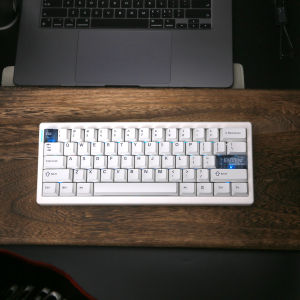 zuoya | QK61/QK75 Mechanical Keyboard RGB Backlit Gasket Structure 3-Mode 2.4G Bluetooth Wireless Hot Swap Keyboard for VIA/QMK