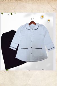 Sereagam Anak Perempuan Hitam Putih Paud Tk Sd