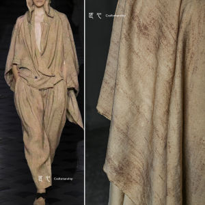 Vải Cotton Lanh Phong Cách Retro Vải Áo Khoác Váy Vải Quần Ống Rộng Vải Thiết Kế Đồ Dùng Gia Đình Vải Nỉ Cắt Rời