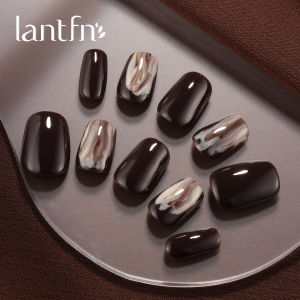 LANTINGFANG | Handmade Cat Eye Short Wearable Nails
