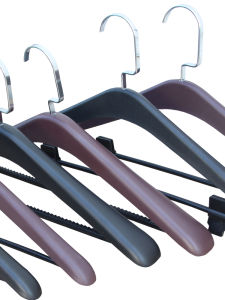 Plastic Hand Clothes Hanger Wide Shoulder Hotel Laundry Drying Rack Traceless No Trace Chinese Style Rotatable Combinaison