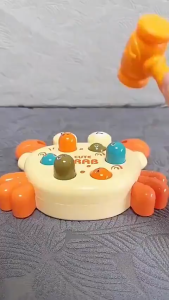 Đồ Chơi Đập Chuột Cho Bé Hình Con Cua Dễ Thương Trò Chơi Giải Trí Trẻ Em Whack A Mole Phát Triển