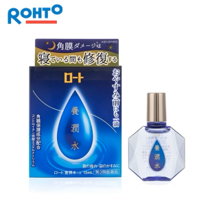 ROHTO Night Care Moisturizer Eye Drops 13mL (Yojunsui) Hydrating Overnight