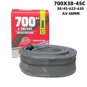 CHAOYANG GRAVEL Road Bike Rubber Inner Tube 700X38-45C (38/45-622/630) Tube AV FV Valve Length 48MM