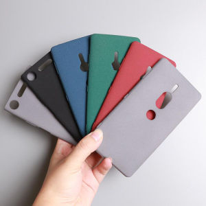 Anti-Slip Silicone Case for Sony XZ3/Xperia XZ2 Premium/XZ1/XZ2 Compact Full Cover Protection Pure Color Fingerprint Resistant