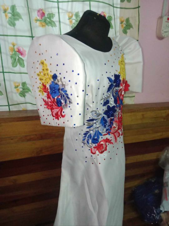 Filipiniana flag outlet dress