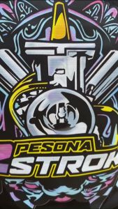 KAOS ATASAN OBLONG DEWASA PRIA LENGAN PENDEK DISTRO GAMBAR DEPAN BELAKANG KAOS 2 PESONA STROKE-744