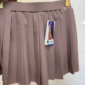 New dress pants false two-piece pleated skirt sports fitness quick-drying shorts anti-glare yoga pants skirt female