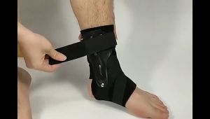 1Pcs Ankle Support Brace Ankle Brace Sports Running Elastic Compression Sleeve Sport Relief Pain Foot Stabilizer Guard